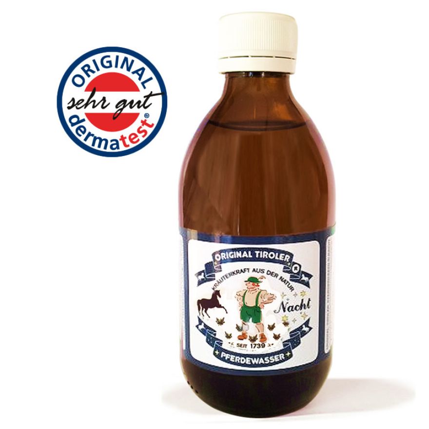 Original Tiroler Pferdewasser® - Nacht 250 ml mit Tropfereinsatz