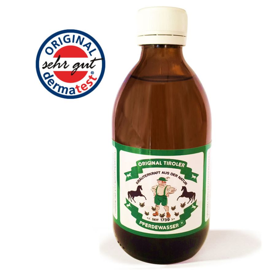 Original Tiroler Pferdewasser®, 250 ml, mit Tropfereinsatz